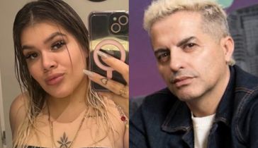 Morena Rial y Ángel de Brito