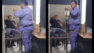 Policías de Chaco se filmaron tomando alcohol en la comisaría