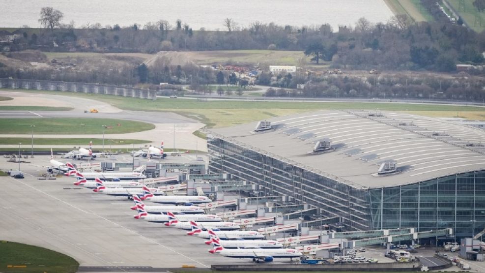 Aeropuerto de Heathrow, en Londres.