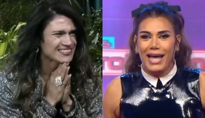 Luciana Martínez y Florencia de la V