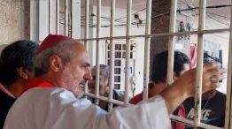 Monseñor Dante Braida, obispo de La Rioja, y la Comisión Episcopal de Pastoral Social 20250326