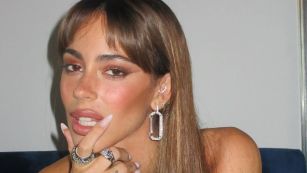 Las imágenes de Tini Stoessel alentando a Rodrigo de Paul en el partido Argentina-Brasil 