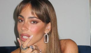 Las imágenes de Tini Stoessel alentando a Rodrigo de Paul en el partido Argentina-Brasil 