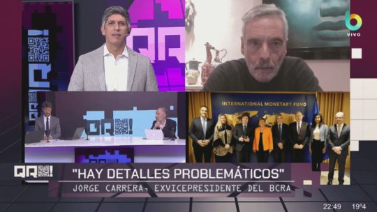 Jorge Carrera, exvicepresidente del BCRA - 