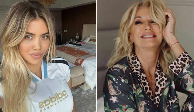 La insólita foto de Wanda Nara que filtró Yanina Latorre