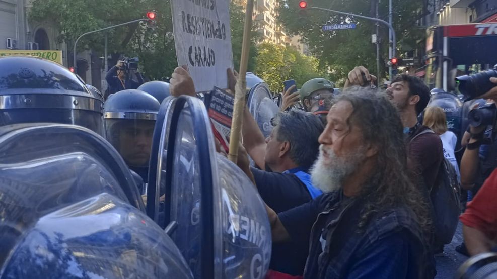 Protestas en el congreso 2025