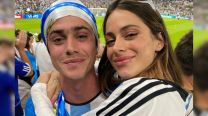 Las imágenes de Tini Stoessel alentando a Rodrigo de Paul en el partido Argentina-Brasil 