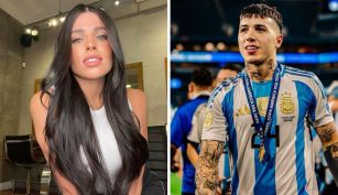 Valentina Cervantes y Enzo Fernández