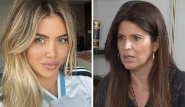 Elba Marcovecchio y Wanda Nara