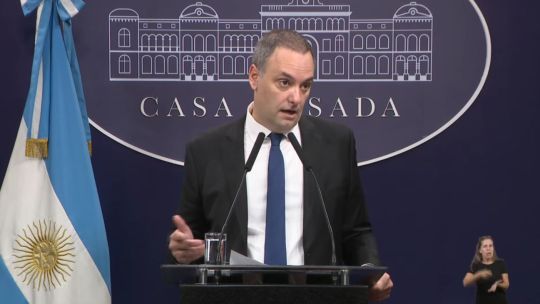 Manuel Adorni - Conferencia de prensa 27-03-2025