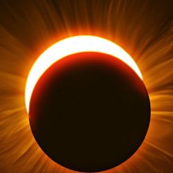 Es el primero de los dos eclipses solares parciales del año.