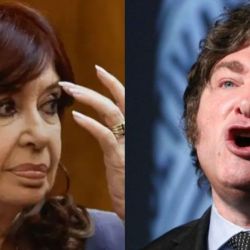 Cristina Kirchner y Javier Milei | Foto:CEDOC