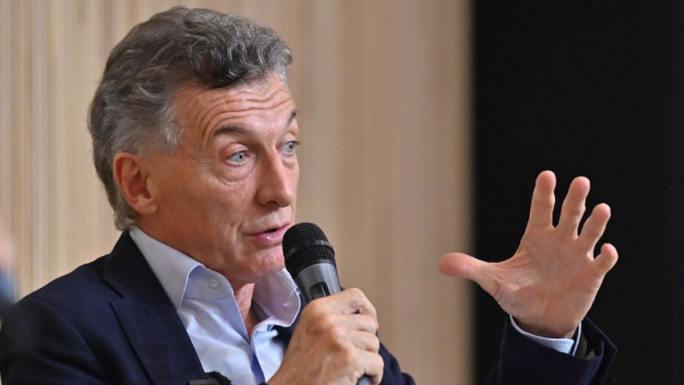 Macri en la Bolsa de Comercio
