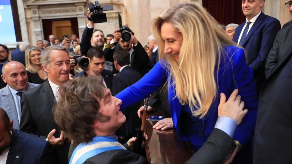 "Jefe": el particular mensaje que le envió Javier Milei a su hermana ...
