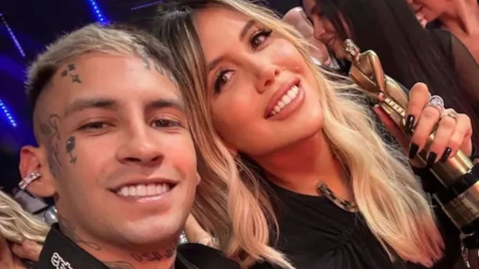 Wanda Nara y L-Gante