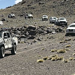 Salinas de Llancanelo, la Payunia, Poti Malal y Real del Pehuenche fueron solo algunos de los sitios recorridos en la travesía de Mainumby4x4.