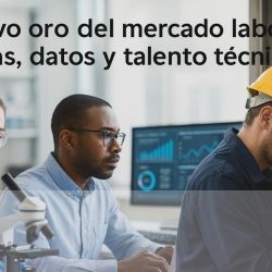 El nuevo oro del mercado laboral: ciencia, datos y talento técnico. | Foto:CEDOC