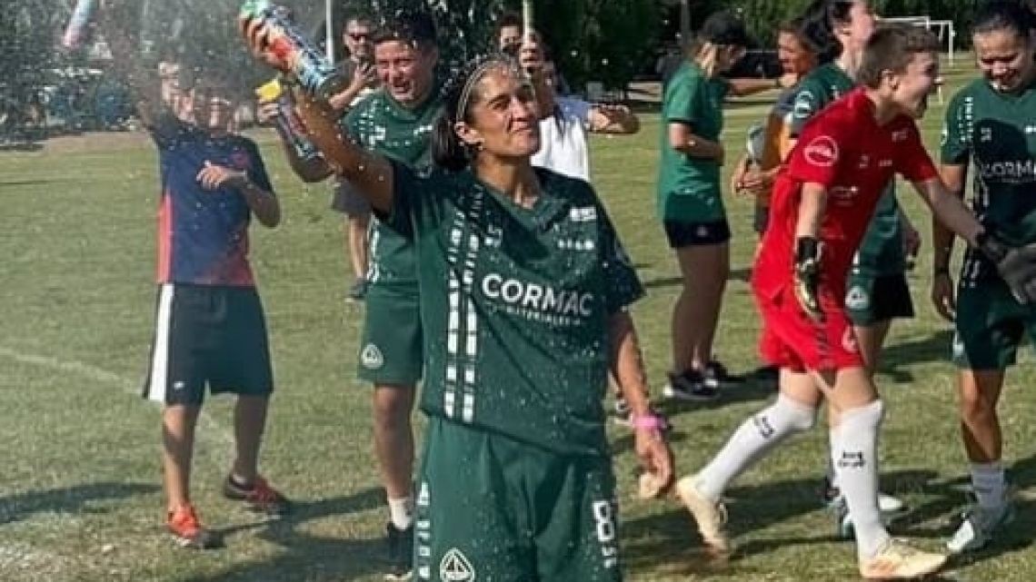 Romina 'Pepa' Gómez está de vuelta en las canchas de la Liga Cordobesa