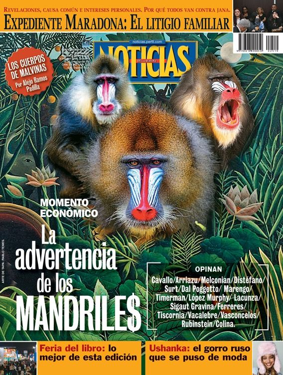 La tapa de NOTICIAS | Foto:Cedoc