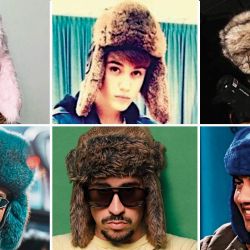 Las jóvenes estrellas combinan sus sombreros con looks veraniegos. La moda Ushanka es independiente del clima. | Foto:cedoc