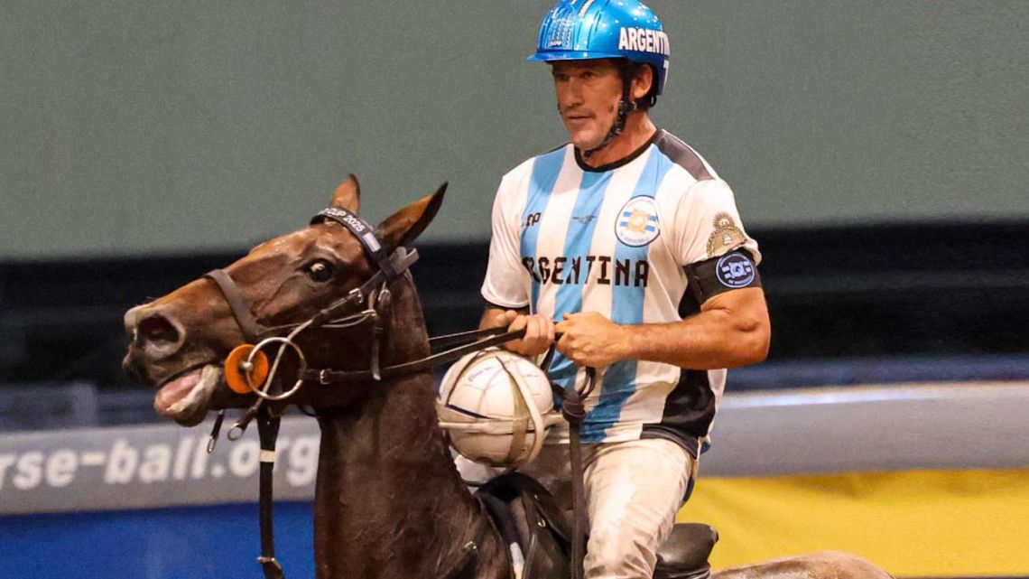 The Horseball World Cup in Buenos Aires.