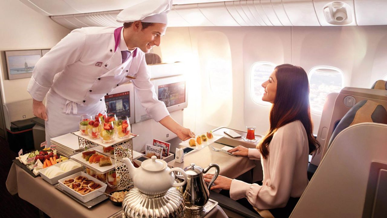Uno de los "flying chefs" de Turquish Airlines. | Foto:Turquish Airlines
