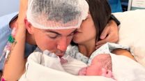 Sol Perez, Guido Mazzoni y su hijo Marco