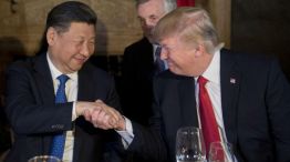 Donald Trump y Xi Jinping 