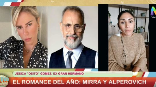 Marianela Mirra, Jorge Rial y Jésica 