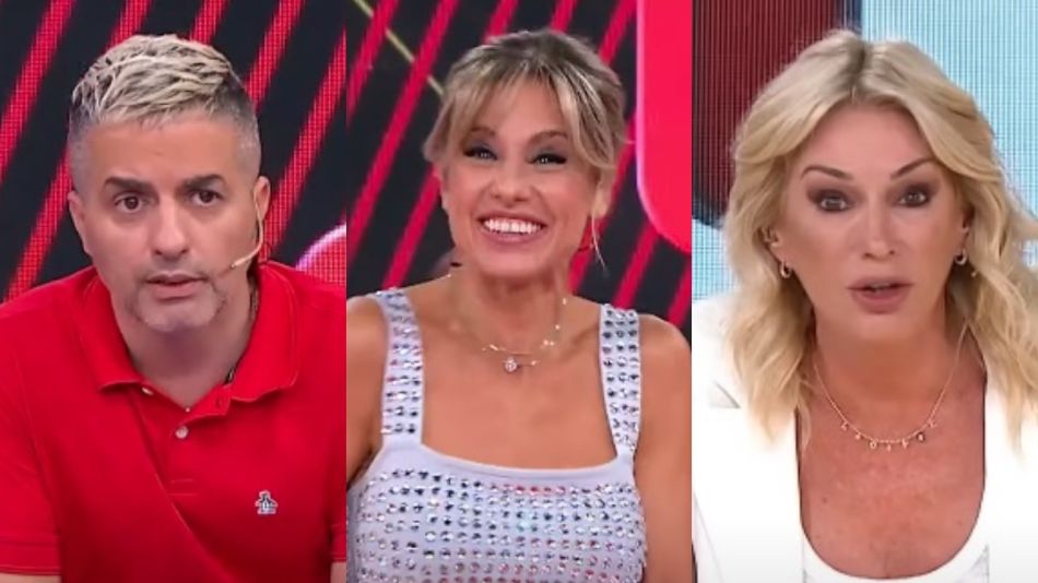 Ángel de Brito, Mariana Fabbiani y Yanina Latorre