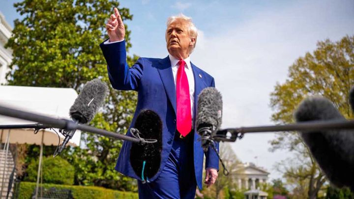 Cambio drástico. El presidente estadounidense, Donald Trump, anticipó que no cambiará su política comercial.
