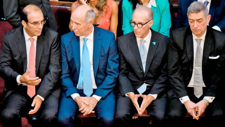 Máximo tribunal en la mira. La Corte Suprema quedó en el centro del debate. Por su lado, el asesor presidencial y Amerio, vice de Justicia.