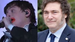 Dillom y Javier Milei