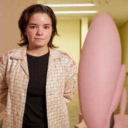 El aire vacilaba a su alrededor 