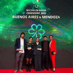 En anuncio de los reconocimientos de la segunda edición de la Guía Michelin de Argentina se realizó en Mendoza.