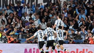 Público argentino en el Monumental