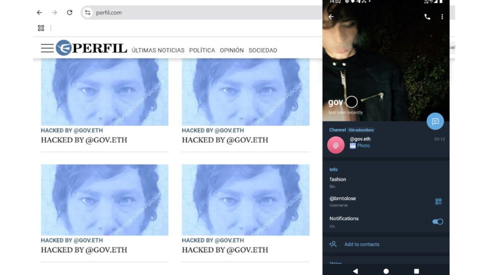 Hackeo a Perfil.com
