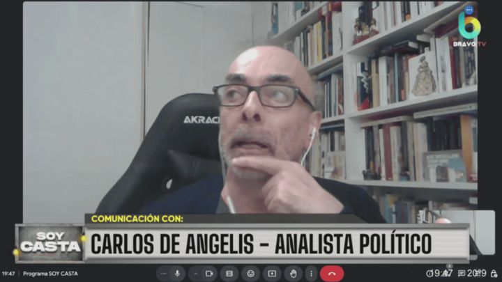 Carlos De Angelis en "Soy casta"
