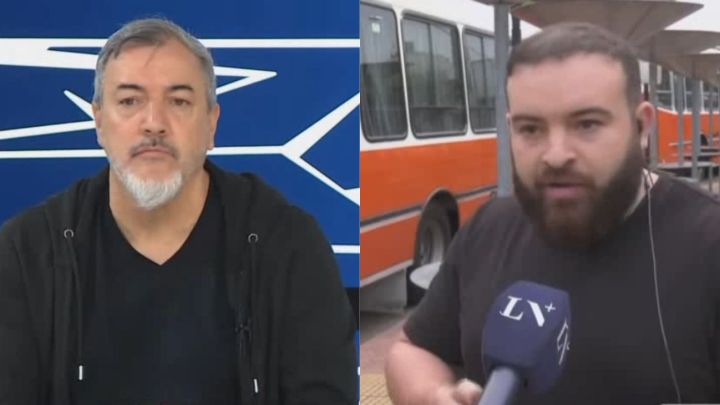 Rodolfo Aguiar se cruzó con un empresario que puso colectivos particulares para que sus empleados viajen a trabajar