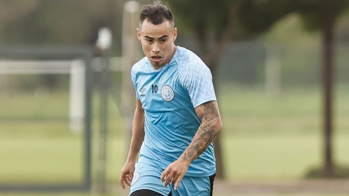 CHINO EN DUDA. El futbolista entrenó toda la semana diferenciado.