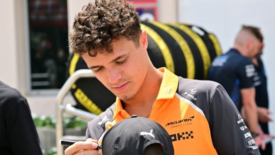 Lando Norris lideró la primera prueba libre en Bahréin