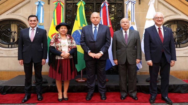 Cumbre de cancilleres del Mercosur.