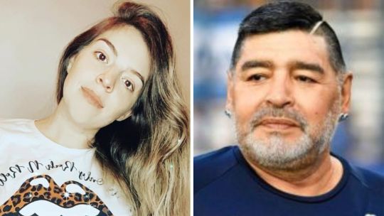 Dalma y Diego Maradona