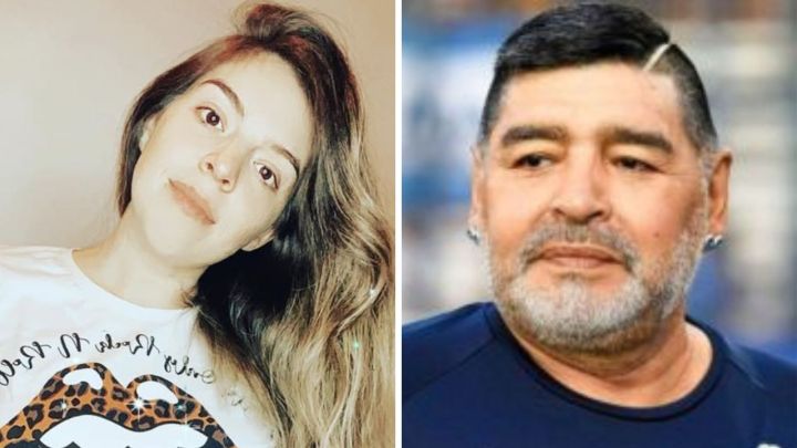 Dalma y Diego Maradona