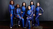 Gayle King, Aisha Bowe, Lauren Sánchez, Amanda Nguyen, Katy Perry y Kerianne Flynn