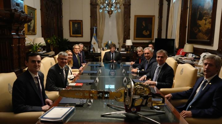 La reunión de Javier Milei con el secretario del Tesoro de EEUU, Scott Bessent