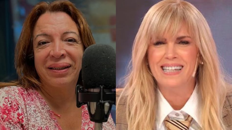 Lizy Tagliani y Viviana Canosa
