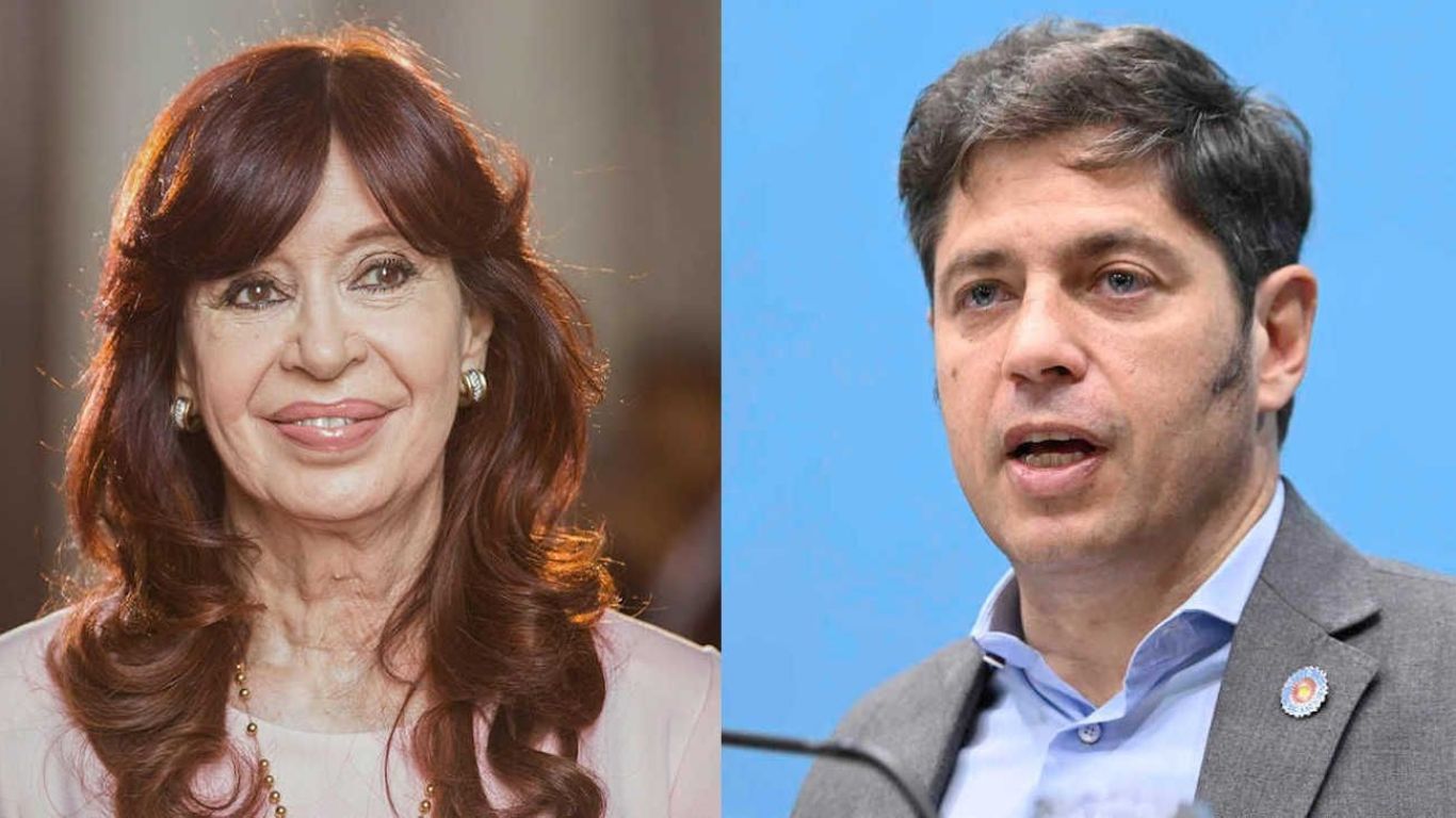 Cristina Fernández y Axel Kicillof