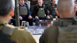 Netanyahu en Gaza