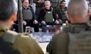 Netanyahu en Gaza